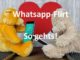 Flirten über Whatsapp